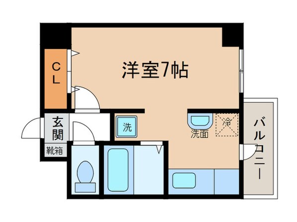 クレセント松蔭の物件間取画像